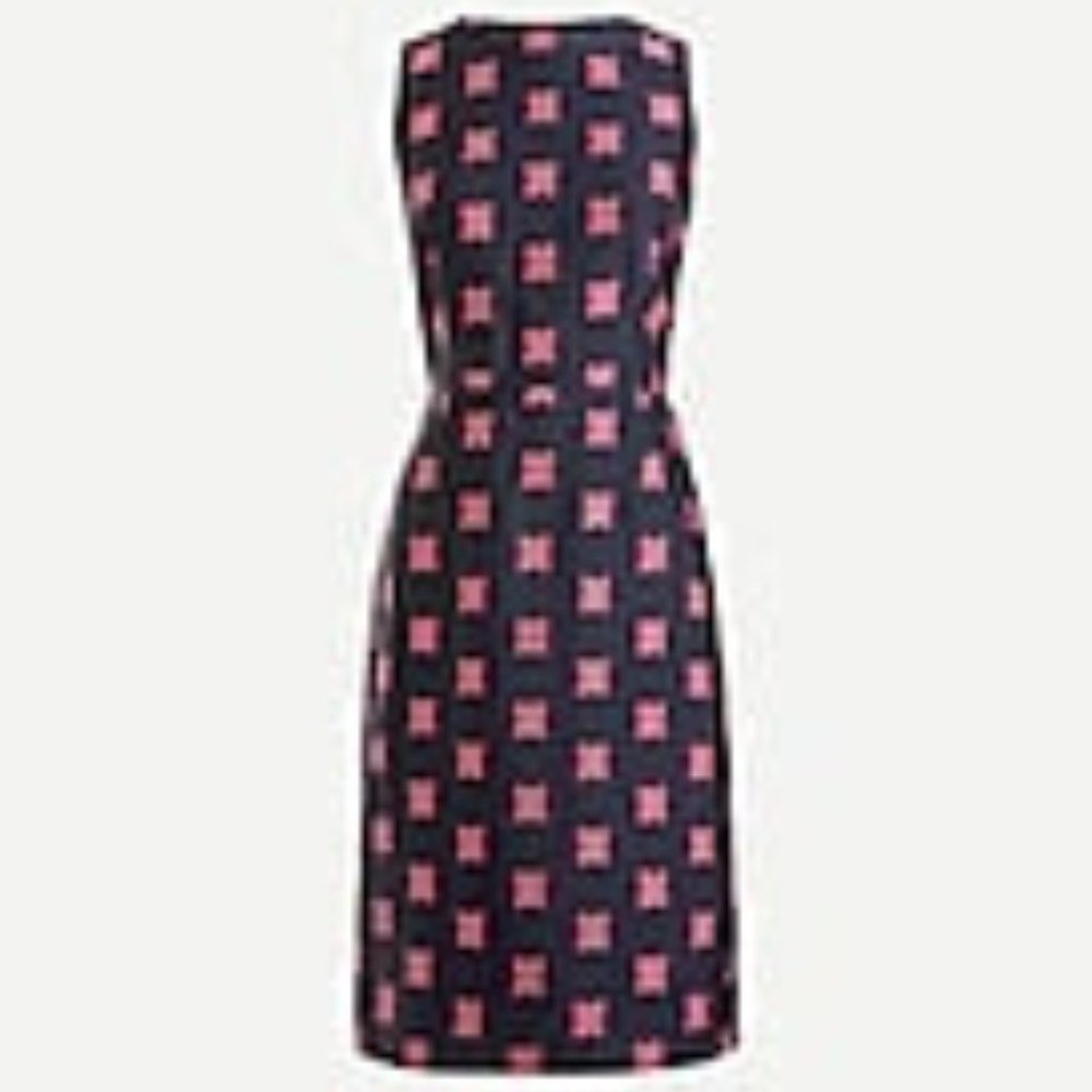 J Crew Sheath Jacquard Dress
